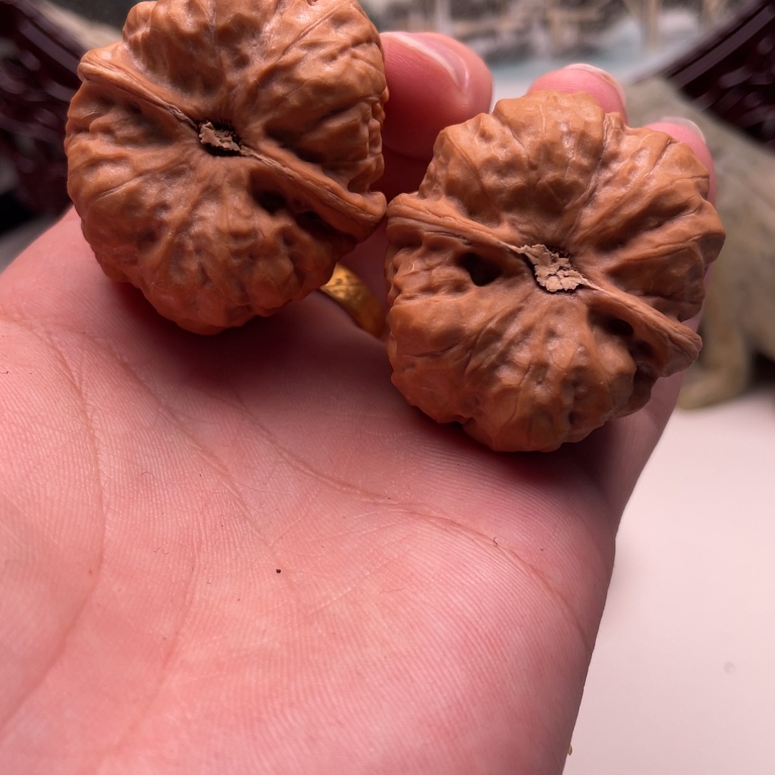 可***核桃蛤蟆头文玩C13