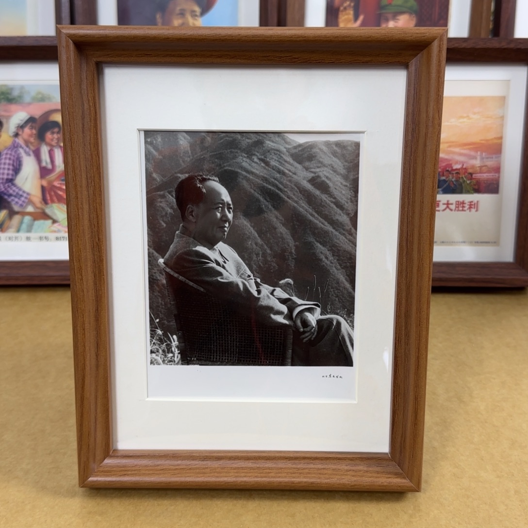 60年代老照片 庐山藤椅