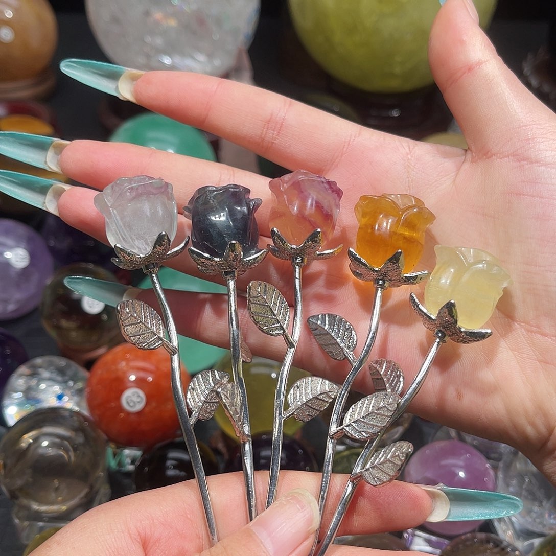 h***h珠宝半成品水晶未镶嵌微瑕