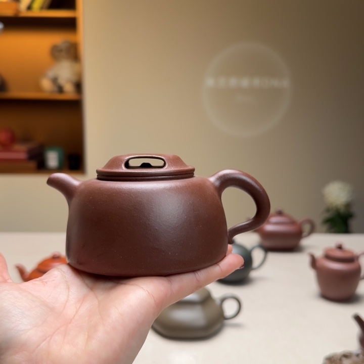 牛***管茶壶紫砂牛盖全手