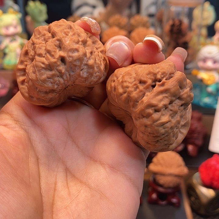 文玩核桃吊坠42蛤蟆头