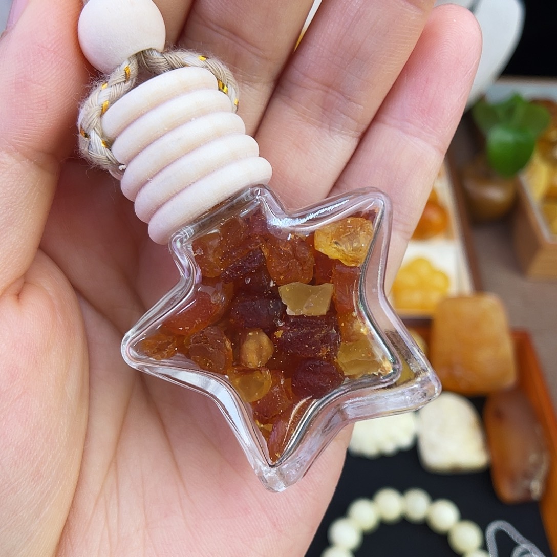 琥珀未镶嵌裸石我