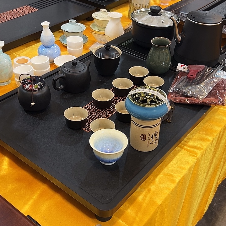 茶盘茶具带电器大套装