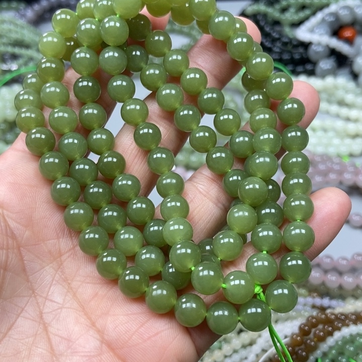 和田玉颈饰未镶嵌8