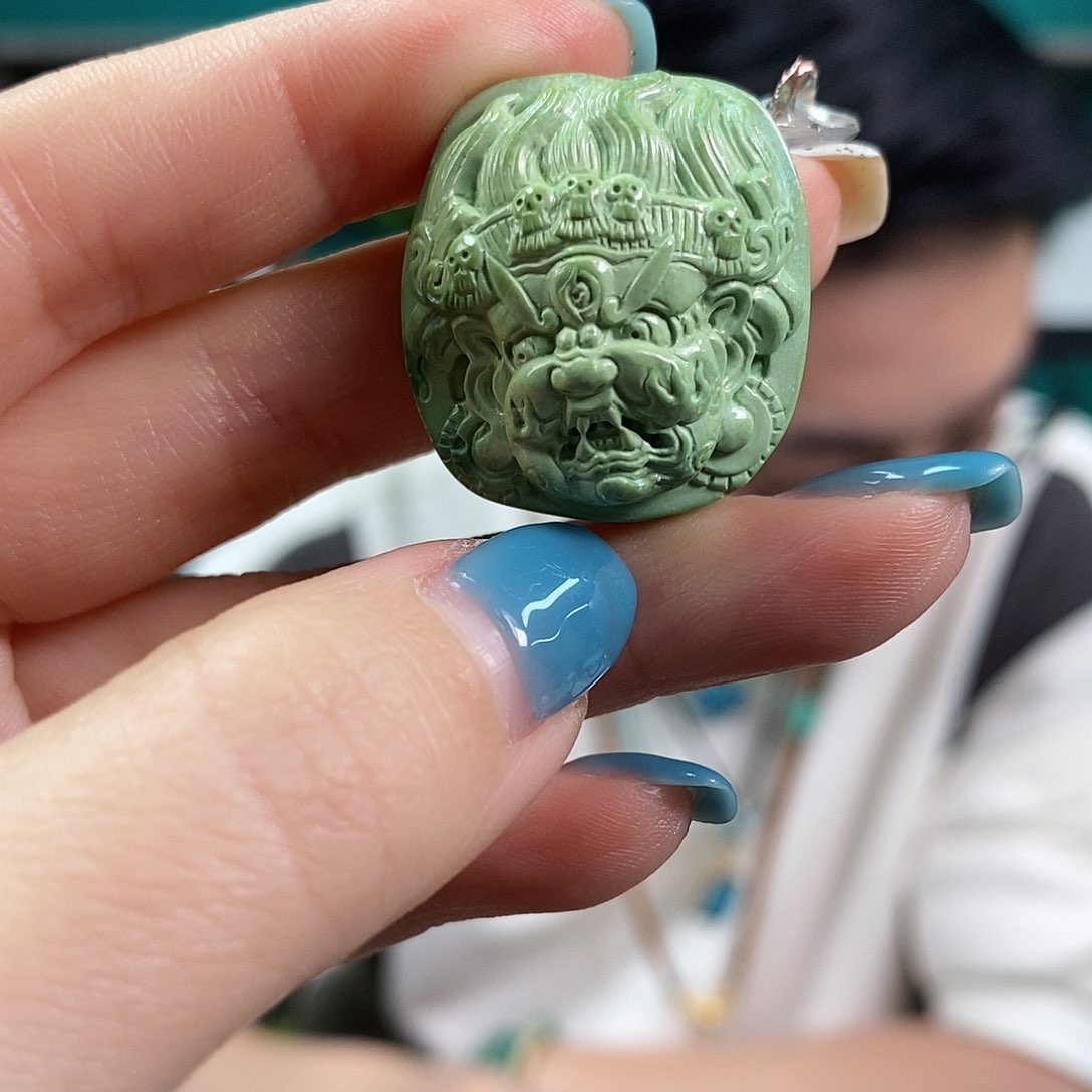 绿松石珠宝奇石未镶嵌