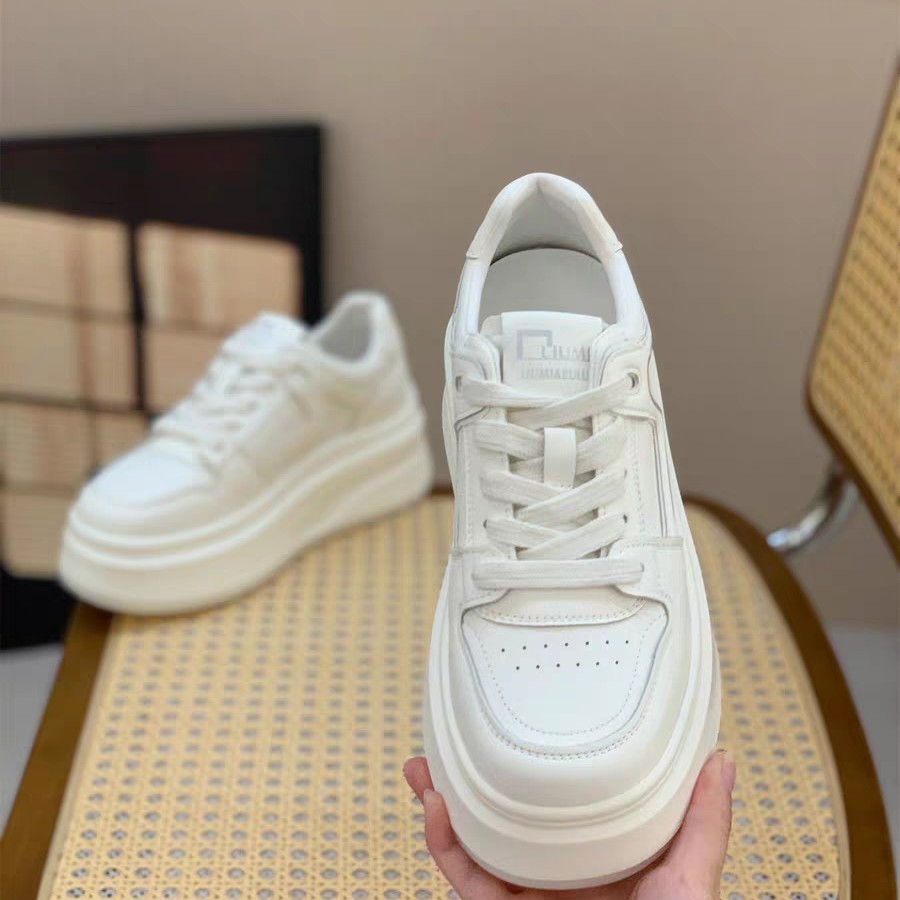 鞋爱.610sg厚底休闲板鞋秋季小白鞋女小个子增高轻便百搭
