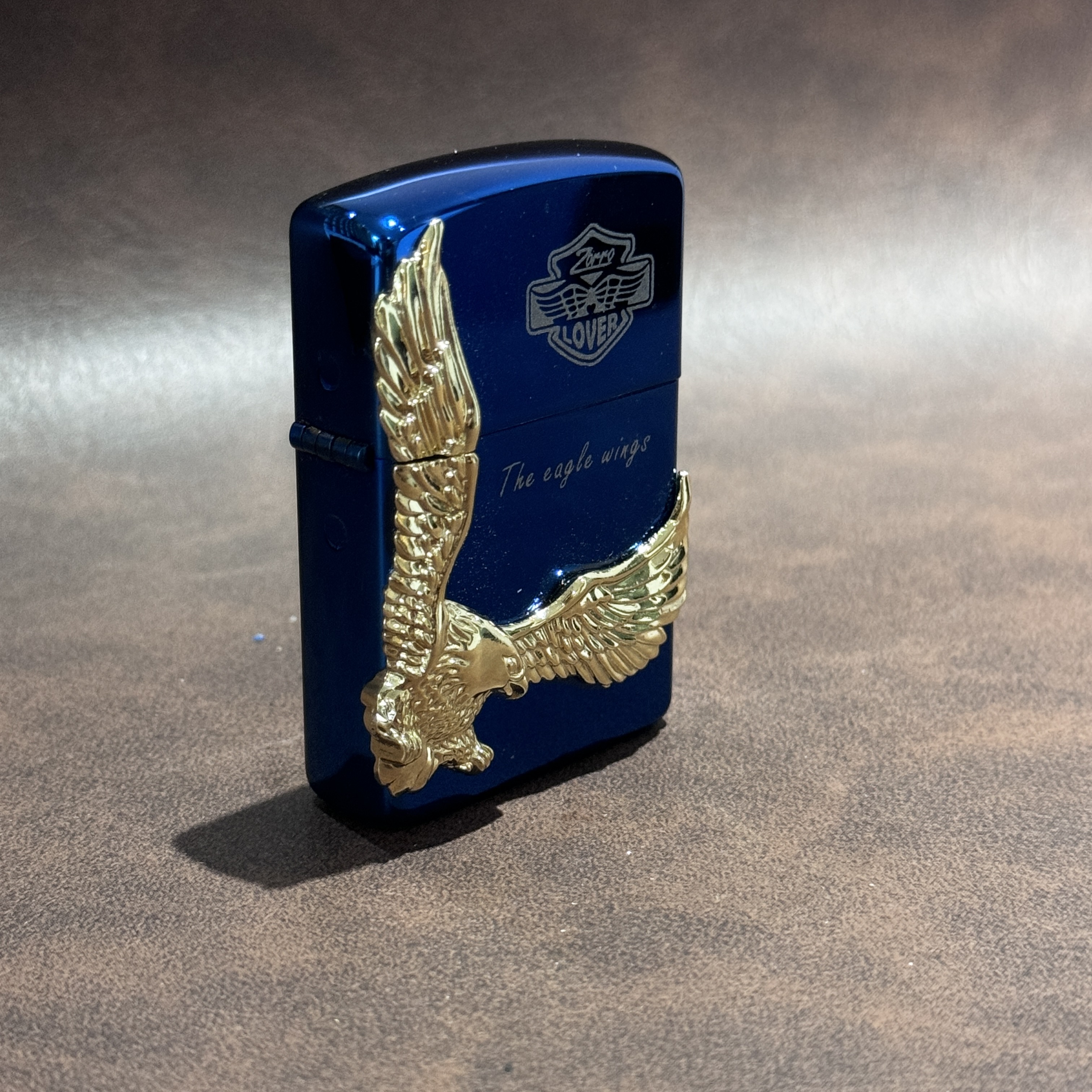 ZORRO佐罗雄鹰金煤油防风打火机（不带煤油）ZQ