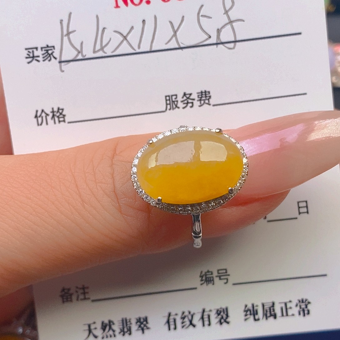 翡翠戒指银S925镶嵌野****姐1111111