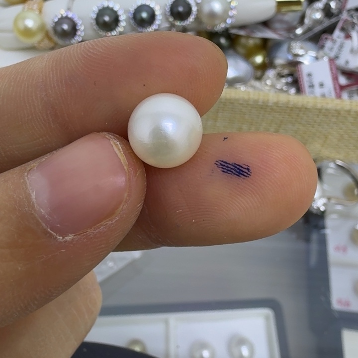 ︶***ㄣ海水珍珠颈饰未镶嵌