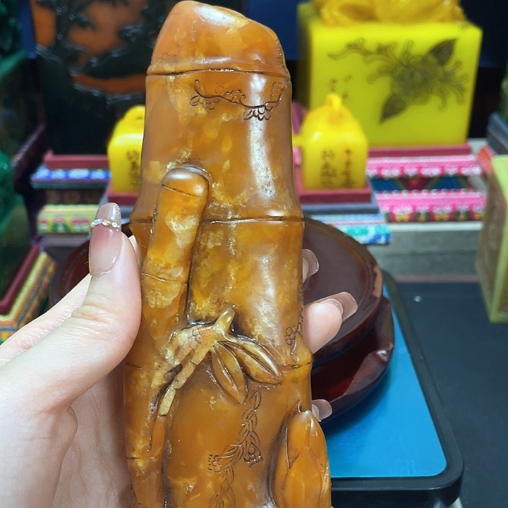 寿山石印石篆刻印章引首章闲章姓名章生日礼物