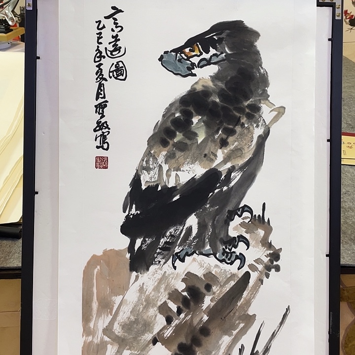 国画张圣敏先生纯手绘作品