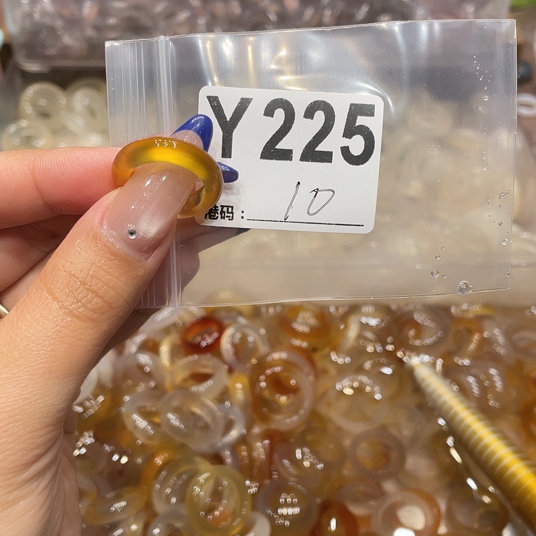玛瑙/玉髓未镶嵌戒指225
