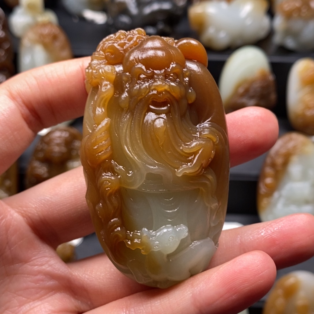 和田玉挂件未镶嵌