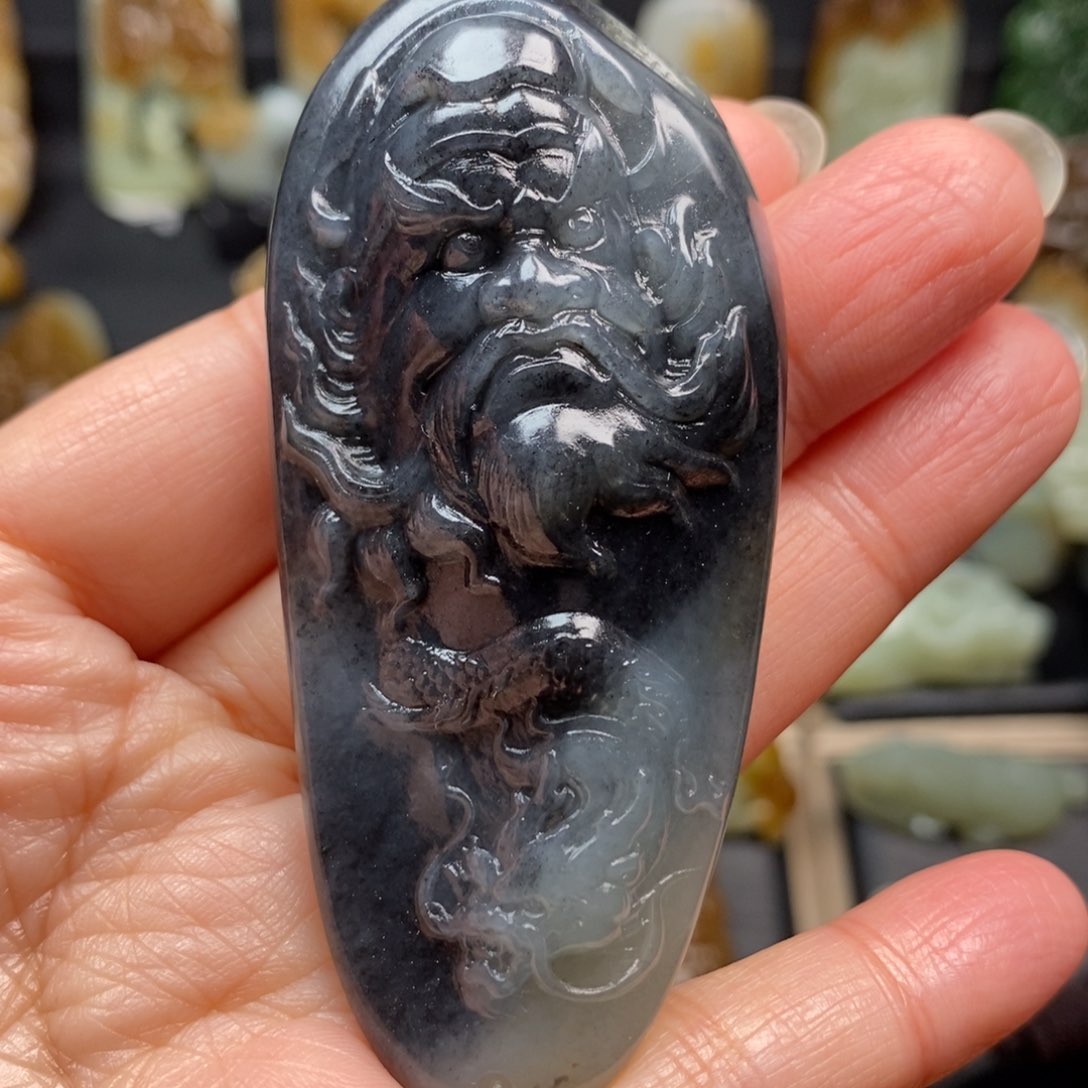 和田玉把件未镶嵌