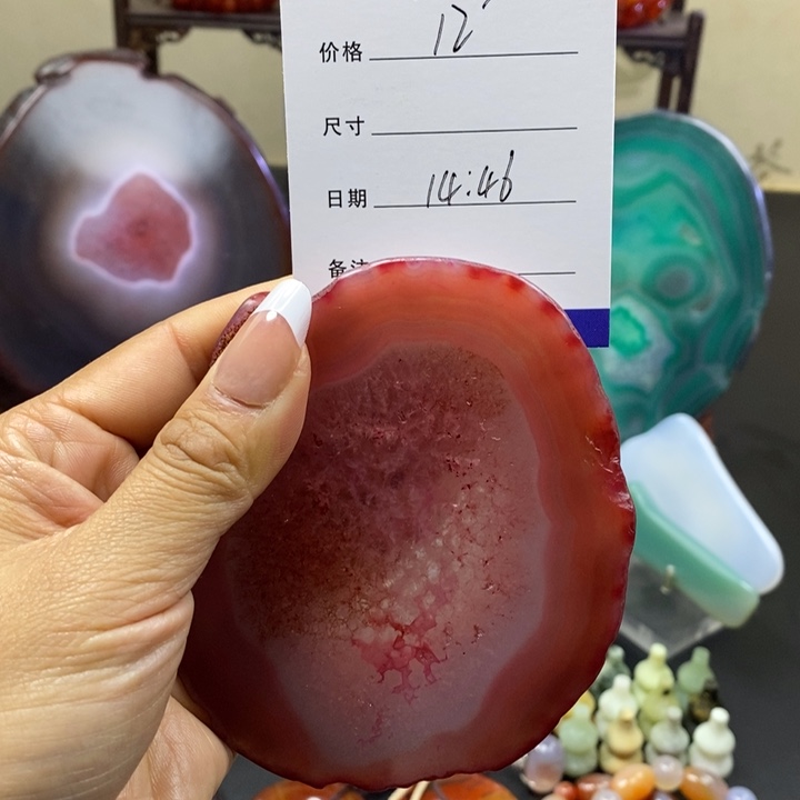 石材家居摆件杯垫