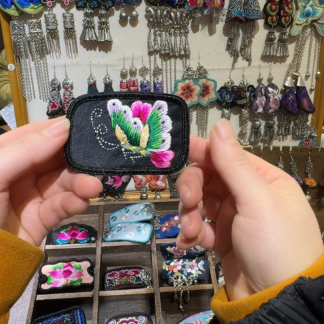 皮质铁合金漂亮小发夹