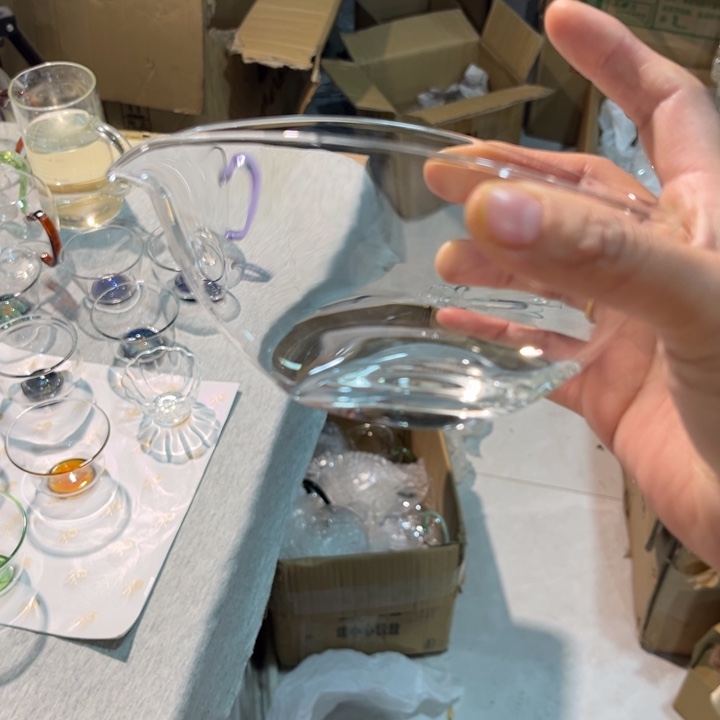 玻璃手工艺品船公杯