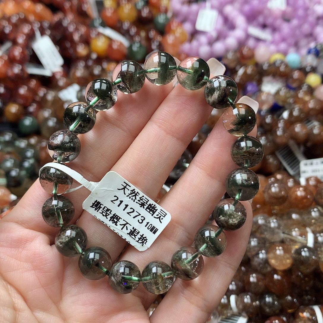 水晶手链未镶嵌，