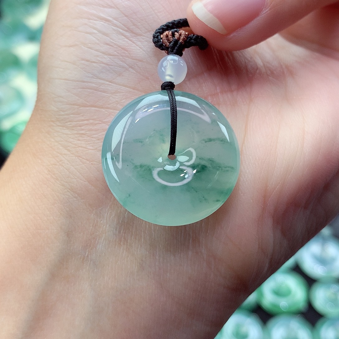 翡翠颈饰未镶嵌50尺寸24.1-6.2