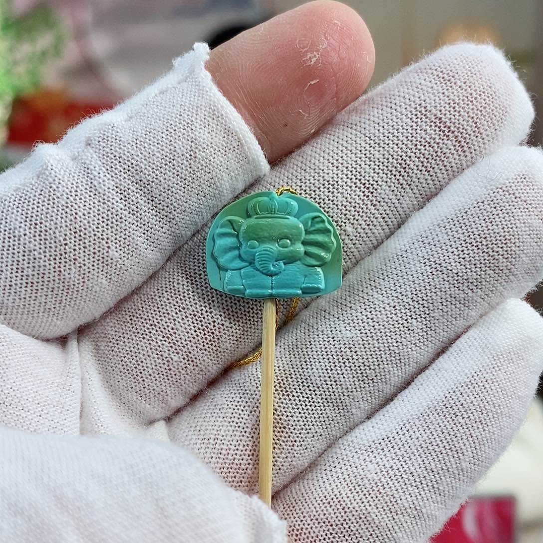 绿松石珠宝奇石未镶嵌