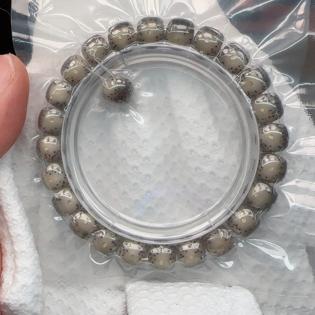 星月菩提手串白冰糖月朗星稀9.5*8.5