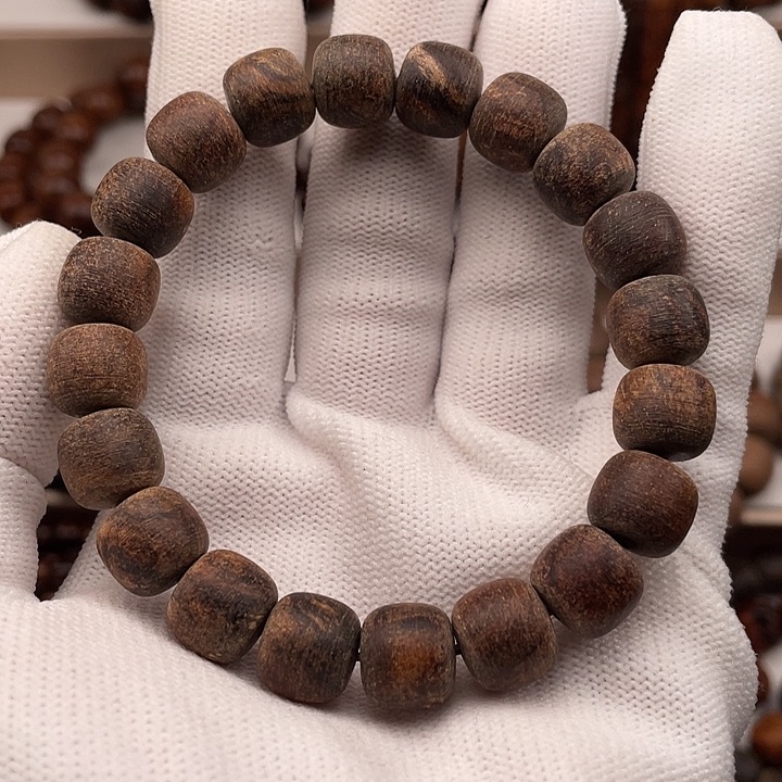 贡木手串/手链巴贡粗抛1.0单圈