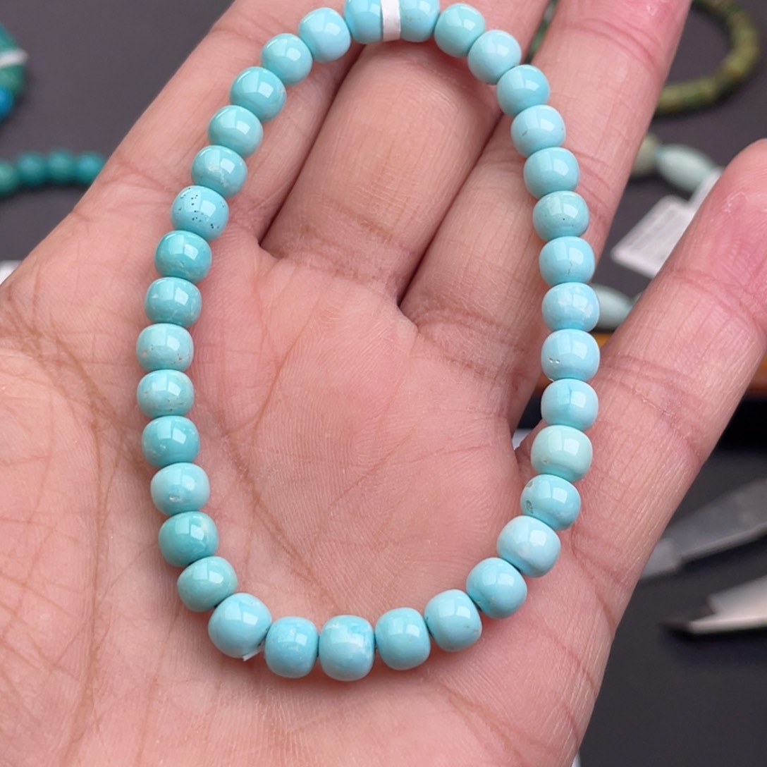 未镶嵌绿松石珠宝奇石