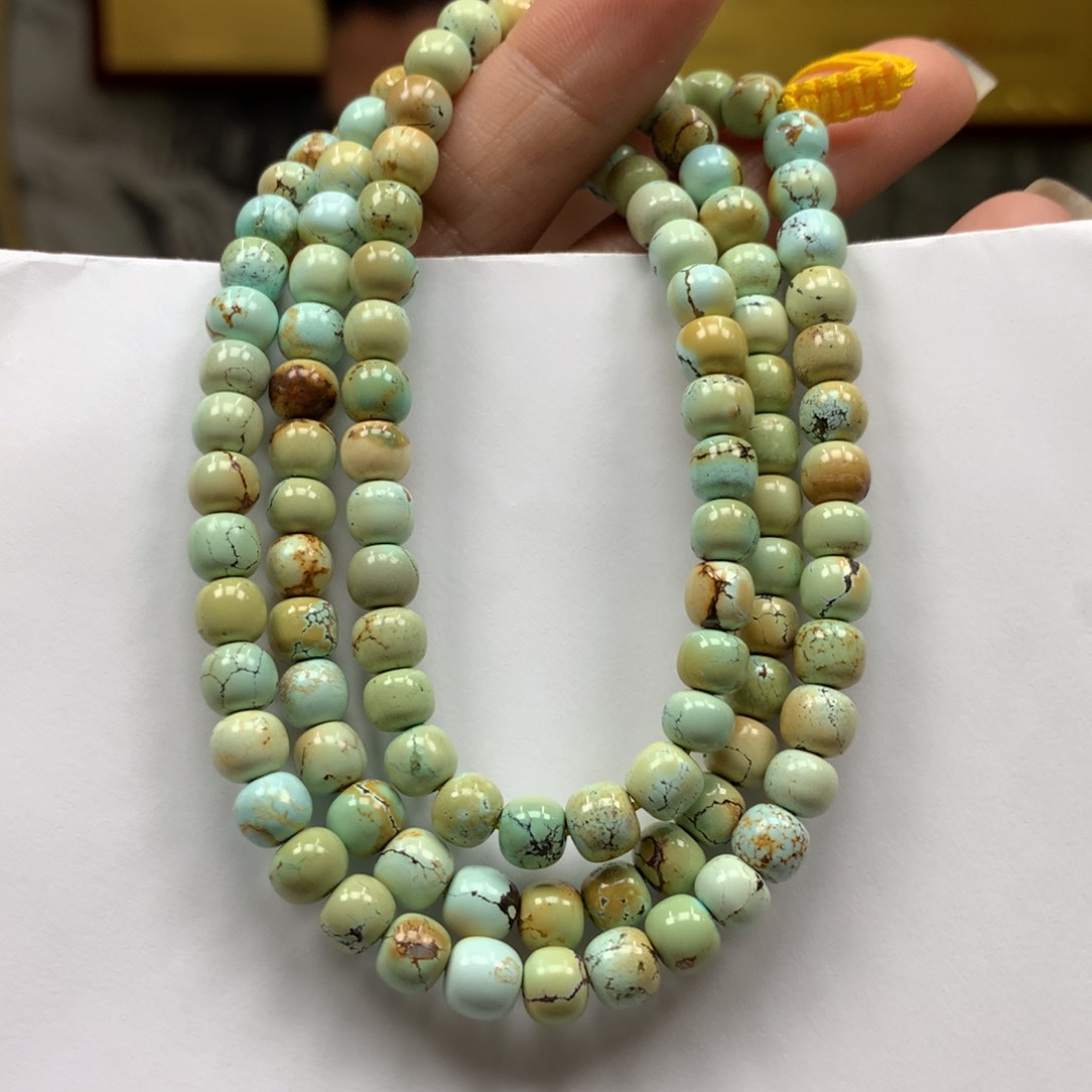 绿松石长链未镶嵌