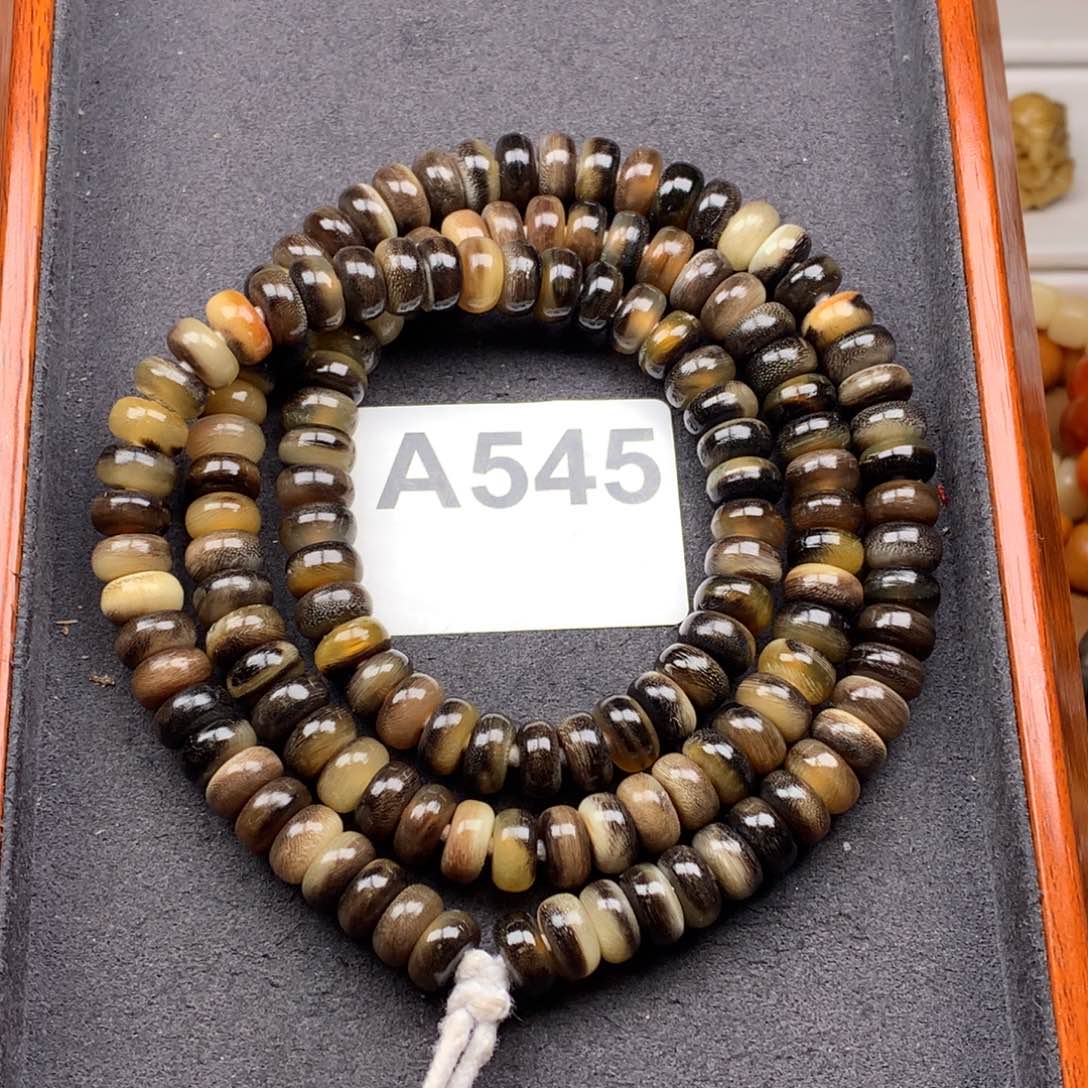 牛骨其他0.9驴蹄半蜜色138珠