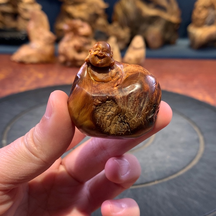 柏木（崖柏）根雕摆件