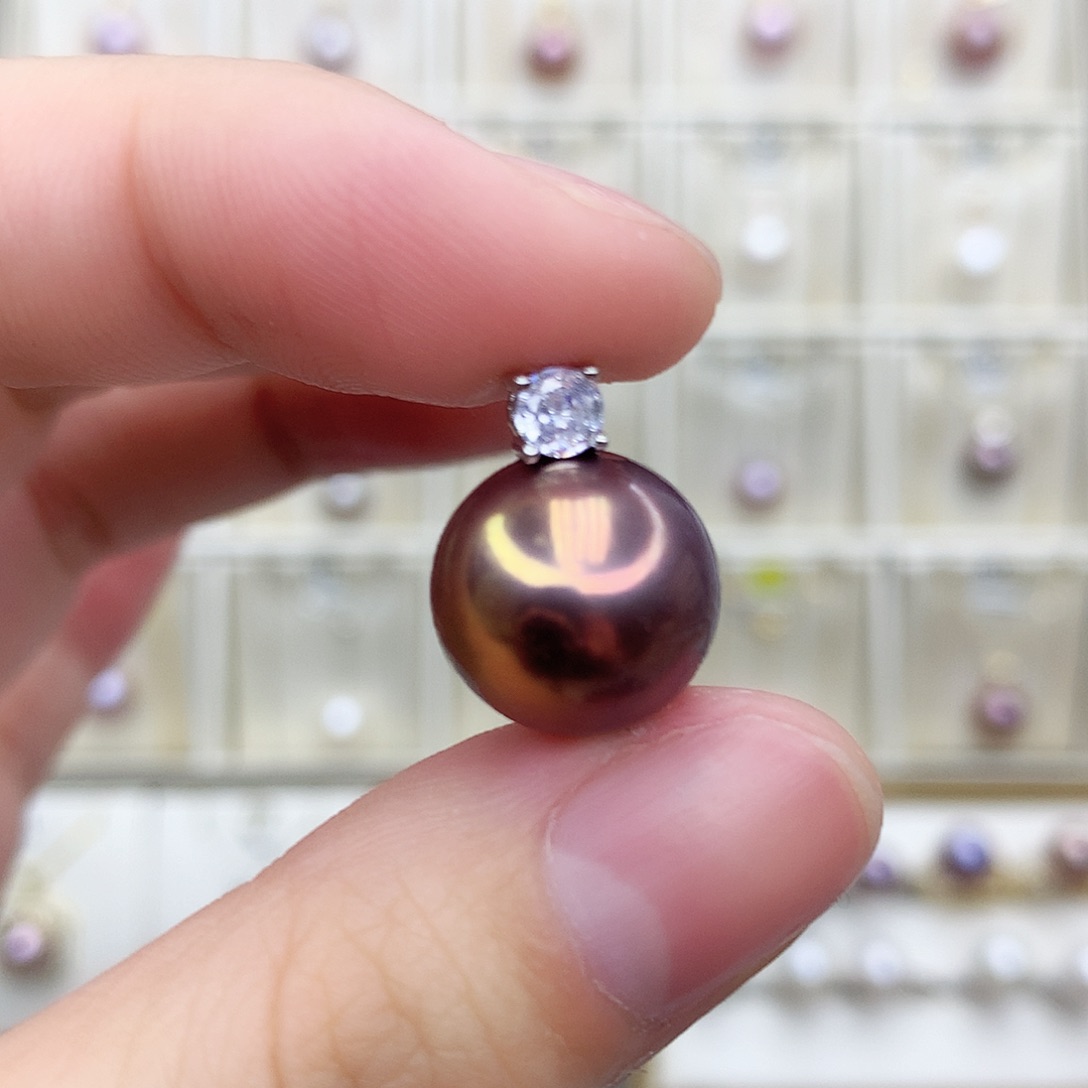 淡水珍珠颈饰合金