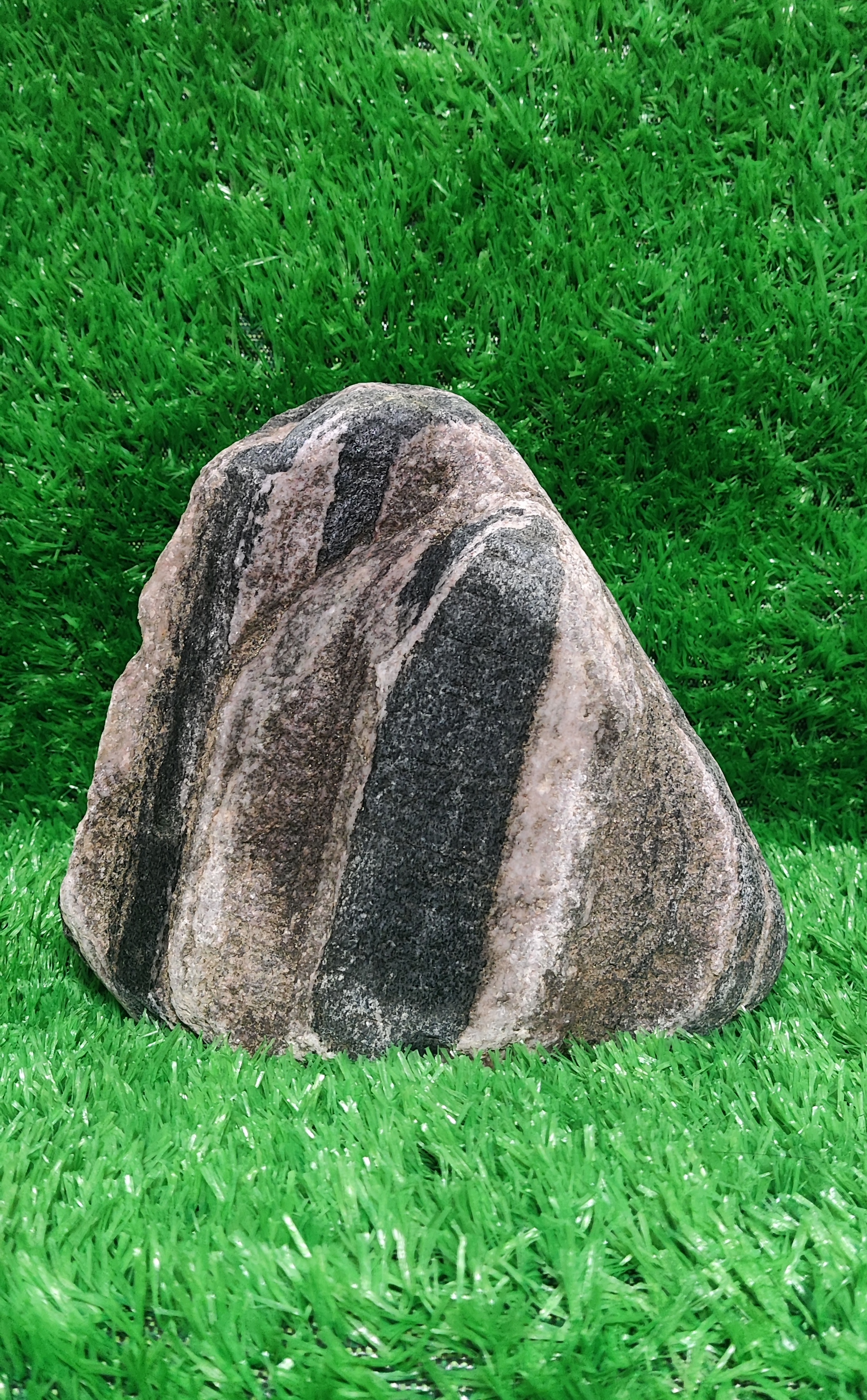 靠山石平安石，精品摆件