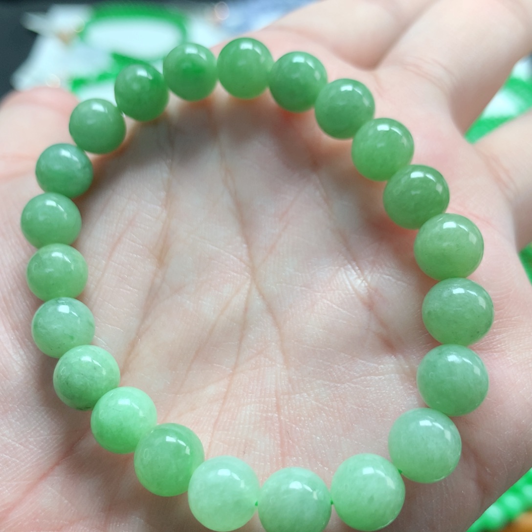 翡翠未镶嵌手链翡翠