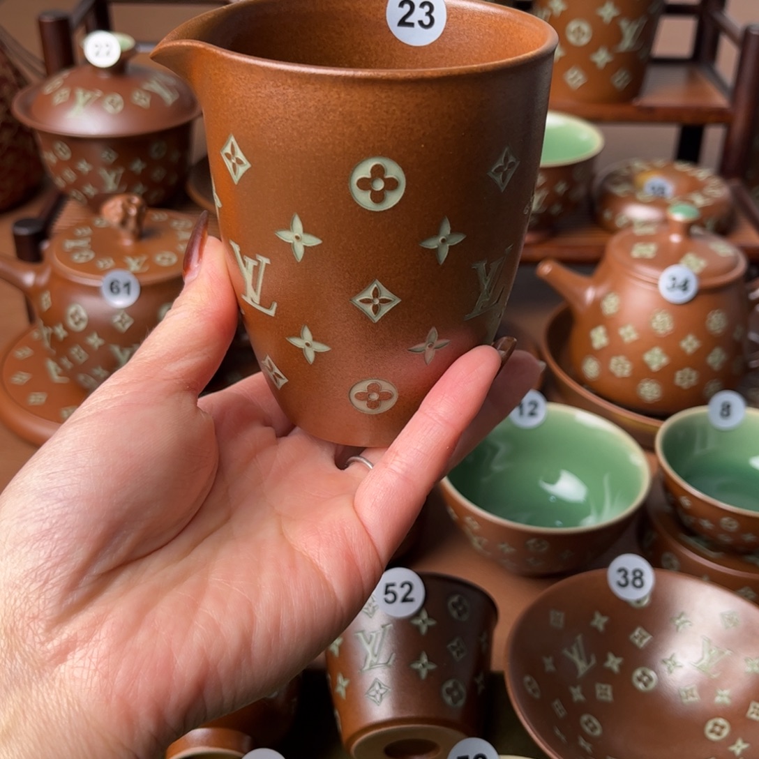 草木灰老花公道杯