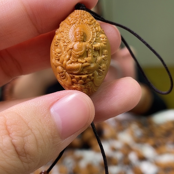 橄榄核吊坠橄榄核