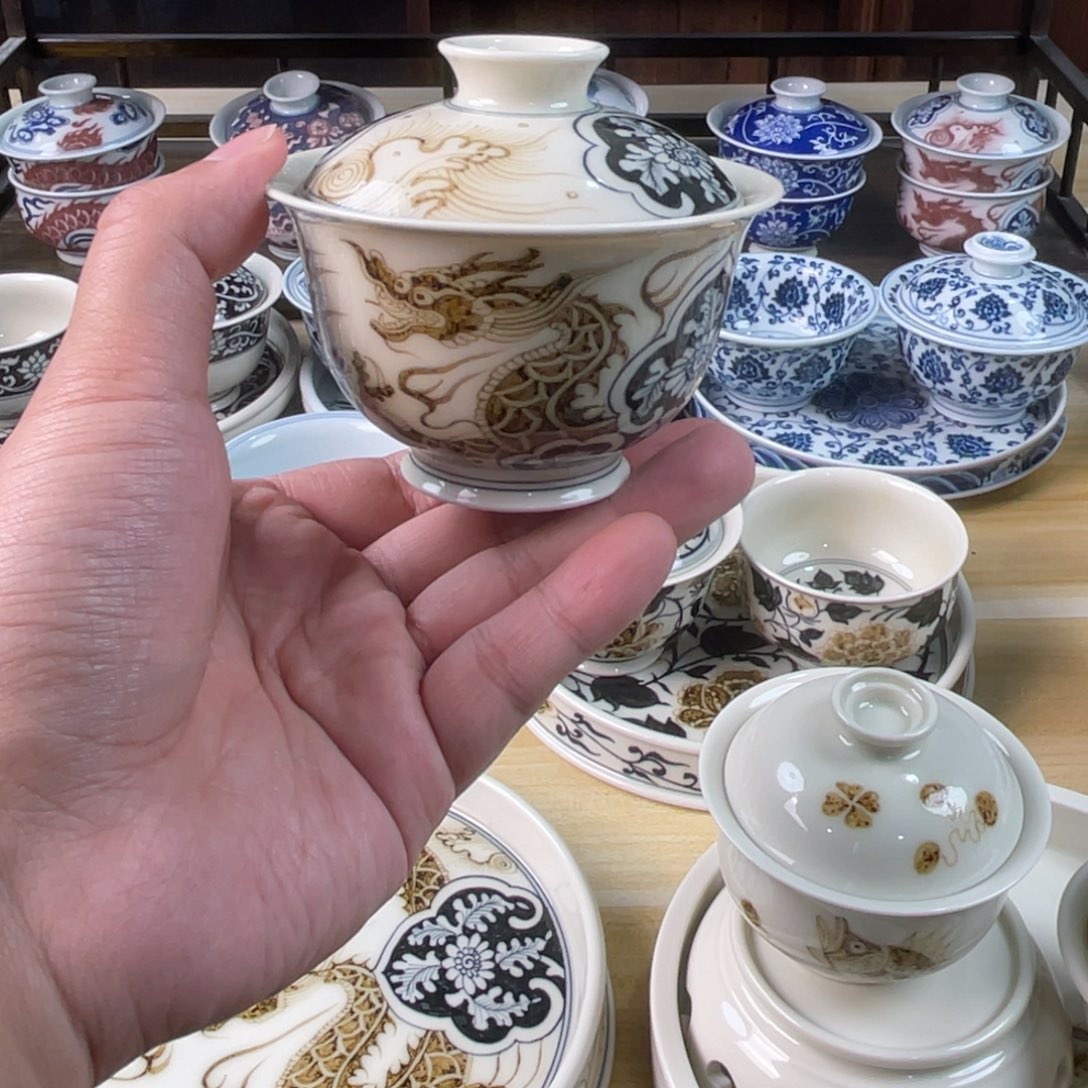 景德镇手工手绘茶具