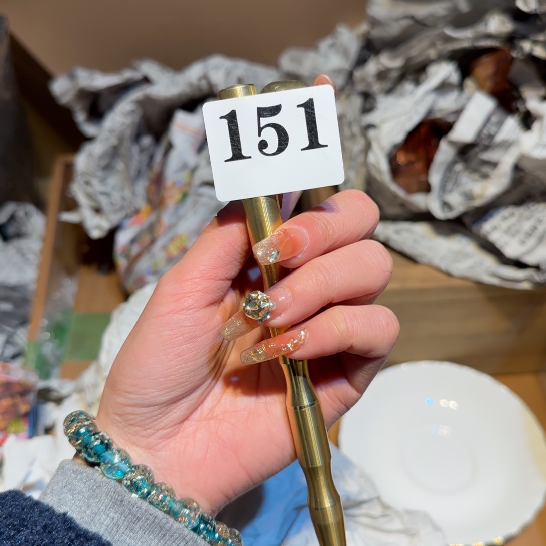 瓷片绿*油瓷片中古回流孤品一件151