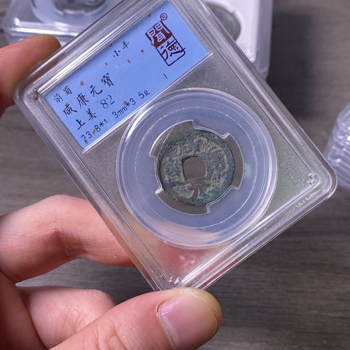 铜端平古泉咸康元宝