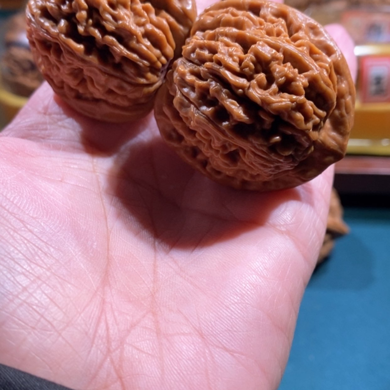 【闪购商品】文玩核桃吊坠小**志莲花