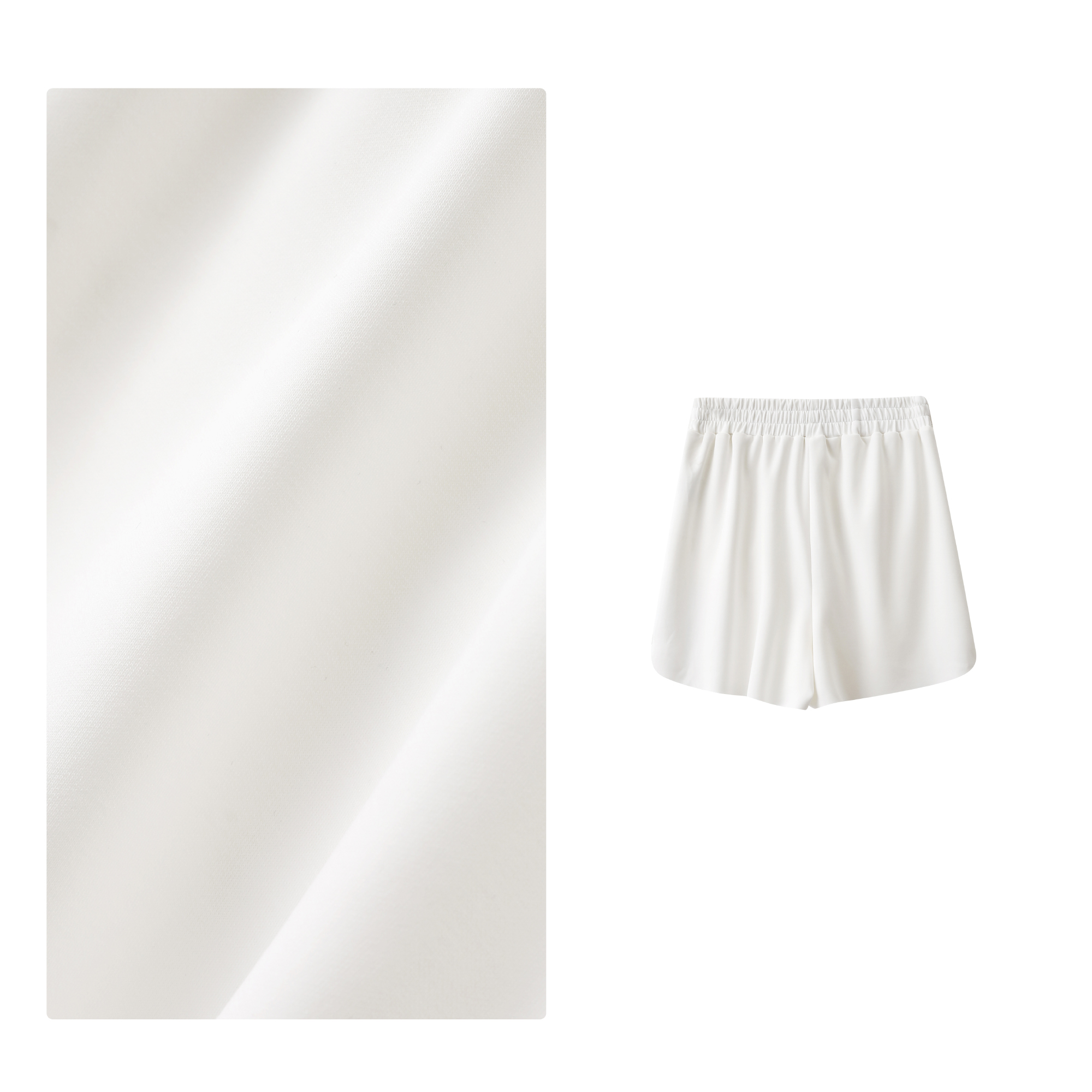 门店20&9！篙级空气棉！简约又百搭~高腰口袋休闲百搭短裤女 L40512