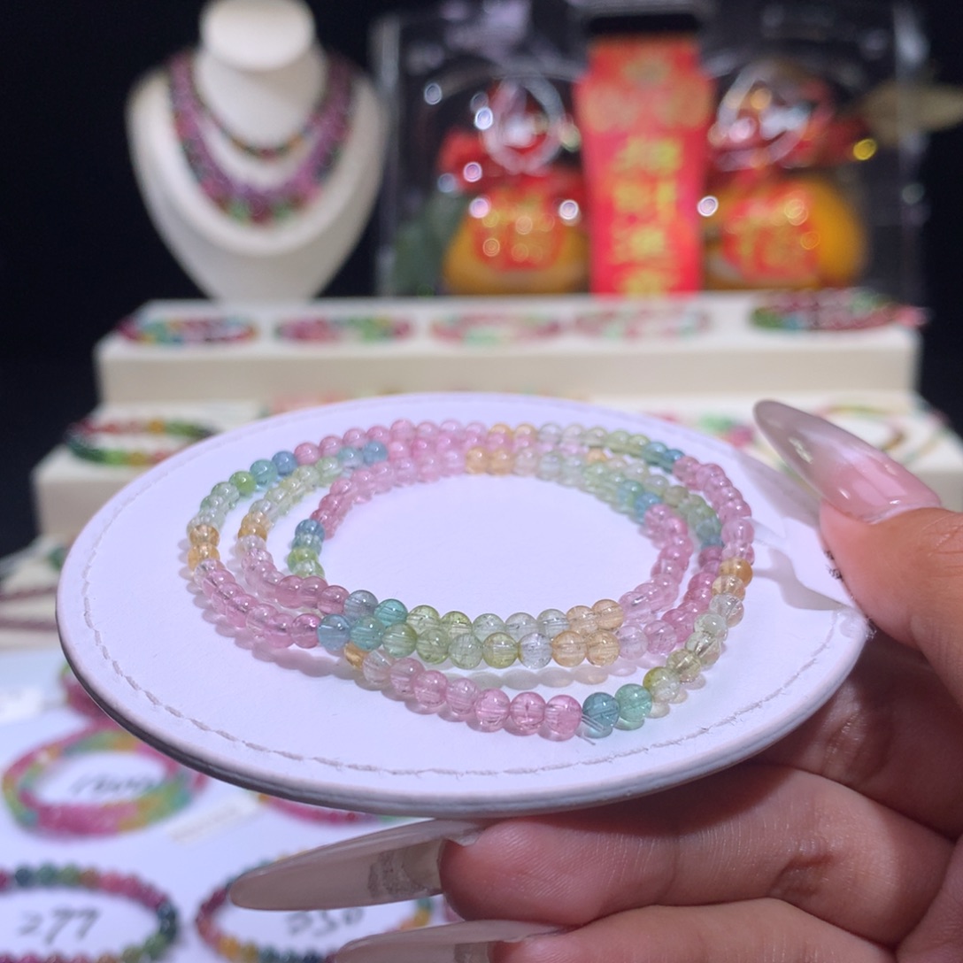 碧玺手链未镶嵌碧玺