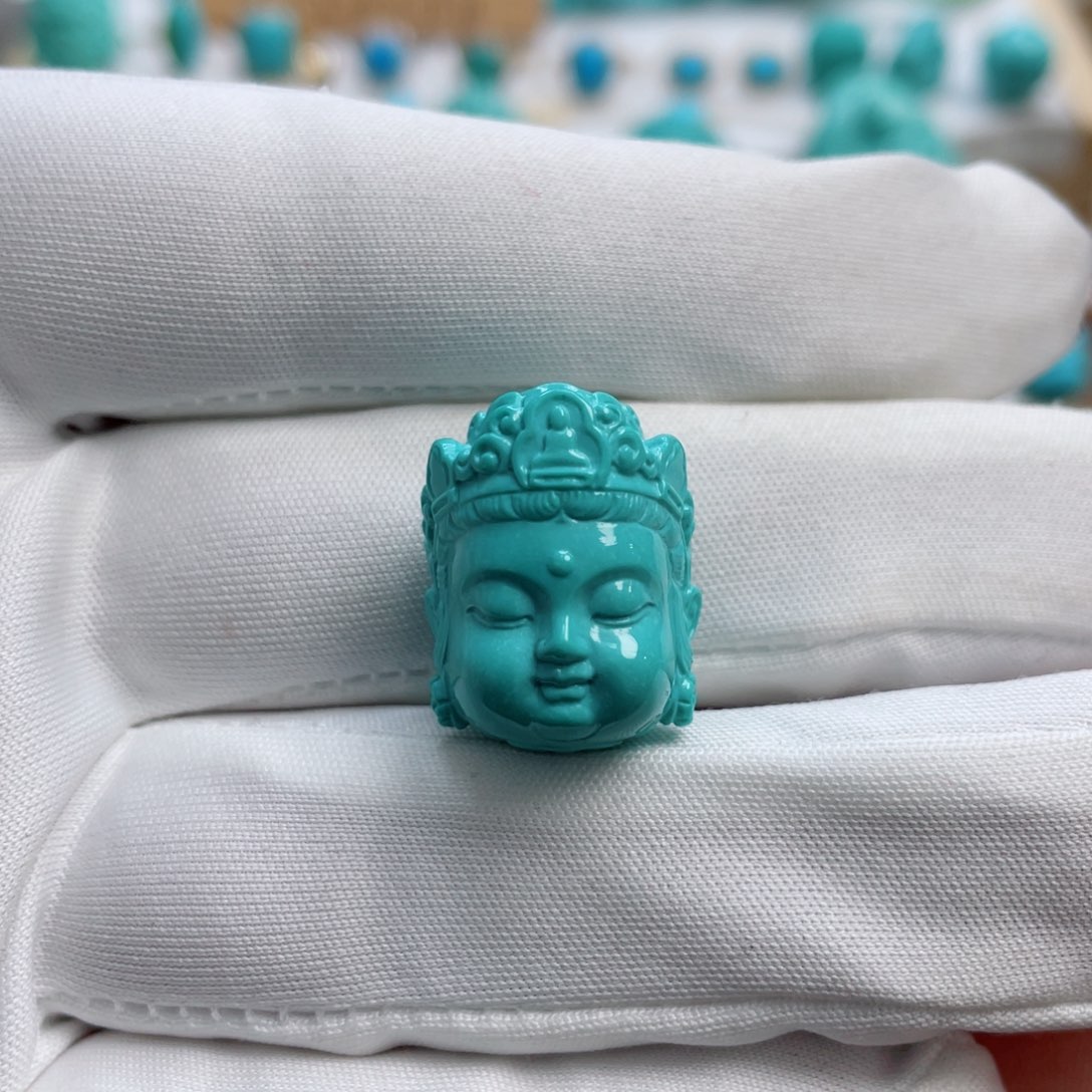 绿松石珠宝奇石未镶嵌