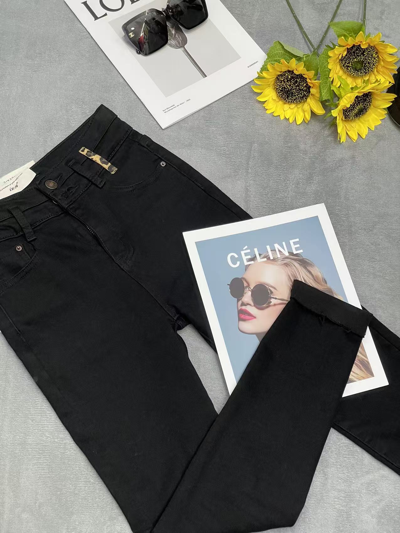 贝雪儿  新款时尚百搭小脚裤#61229