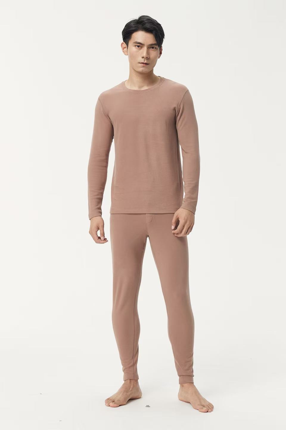 CDS男士加厚蚕丝保暖套装1103T