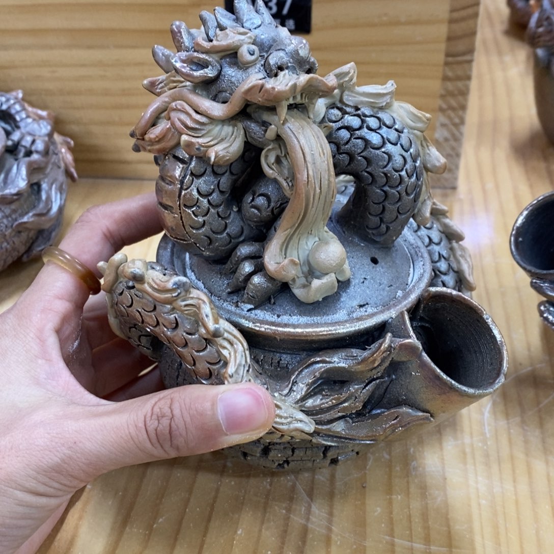 陶园柴烧，精品高货。V8瑕疵裂纹 福利