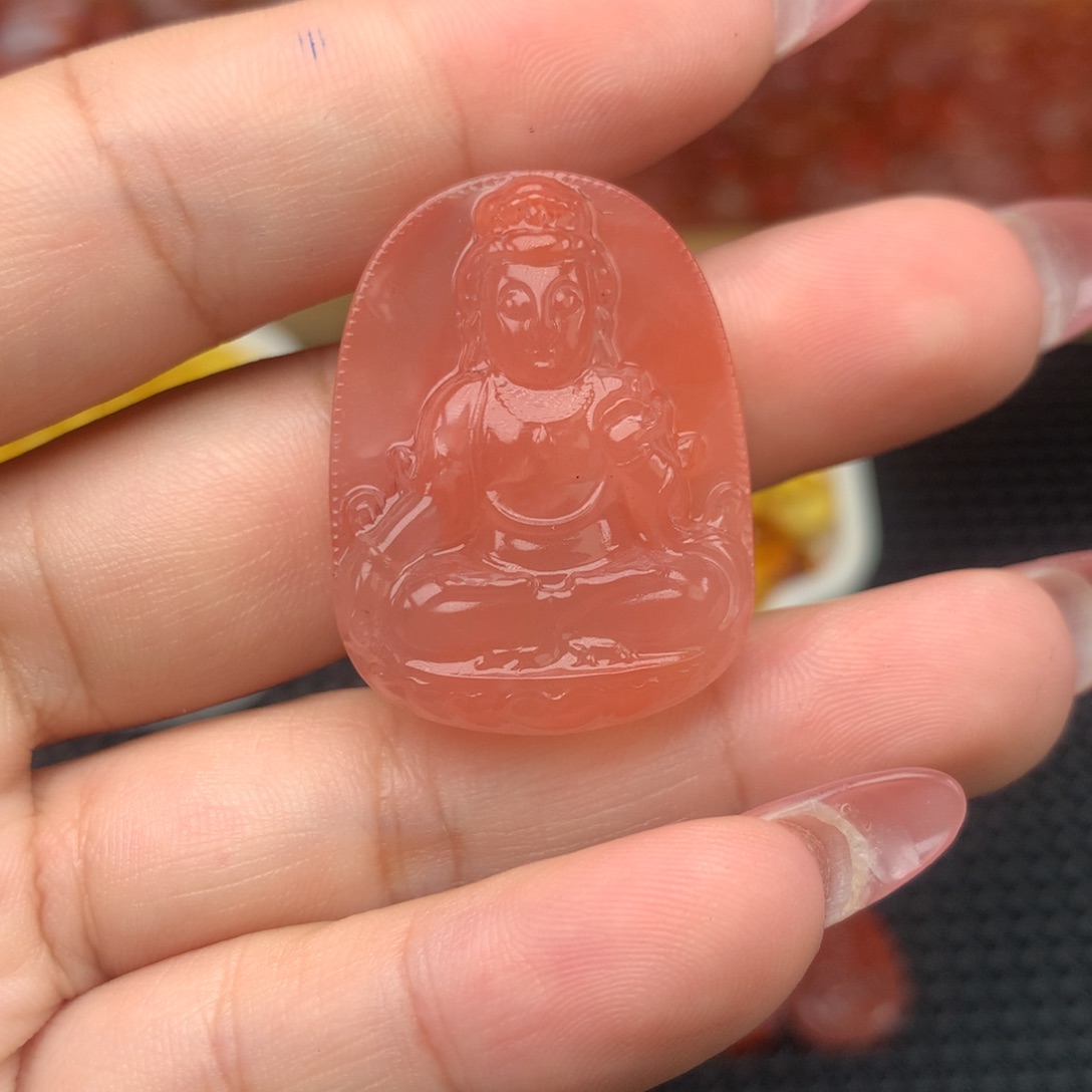 瞒***吊坠(不含链)未镶嵌南红玛瑙多样性