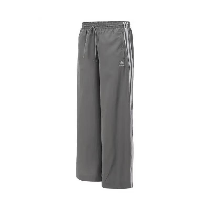 【创意谷AD】阿迪达斯三叶草阔腿裤春女复古直筒宽松长裤JD3389