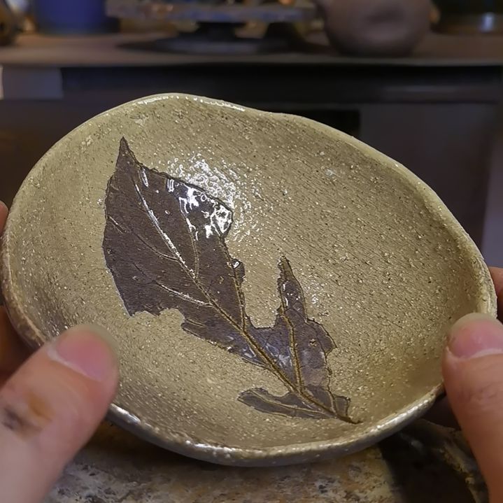 盘15手工高温原矿窑变