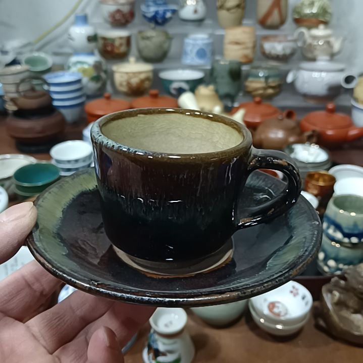 瓷片茶杯茶壶茶碗汤吞碟