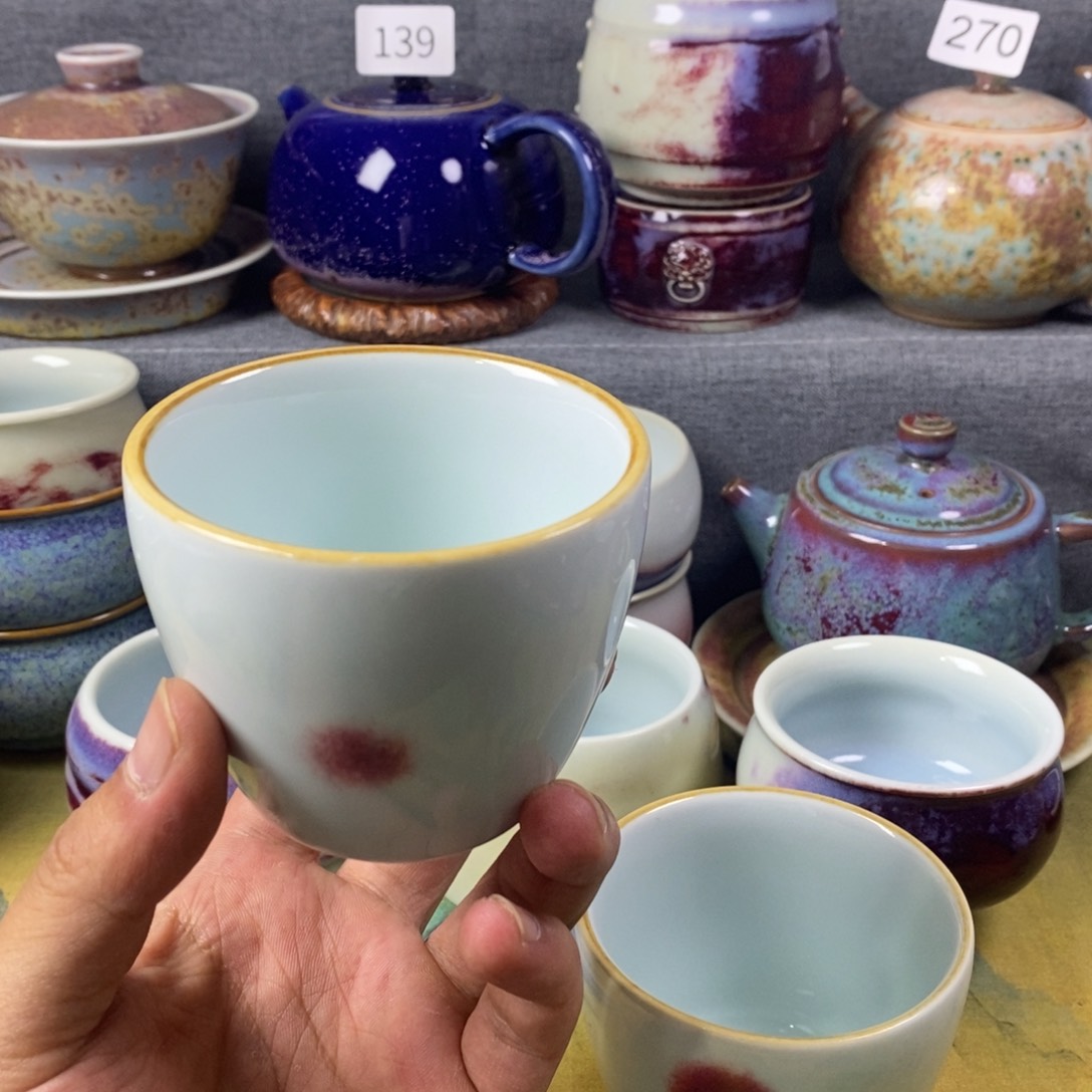 钧瓷主人杯 钧瓷茶杯